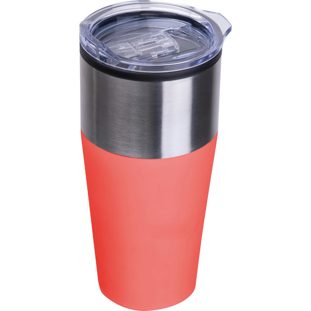 Doppelwandiger Trinkecher, 600ml JORDAN Werbeartikel