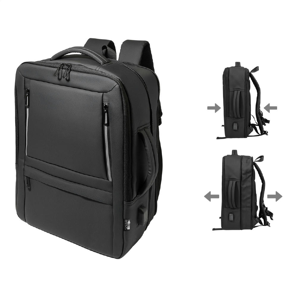 RPET-Dokumentenrucksack Molson Werbeartikel