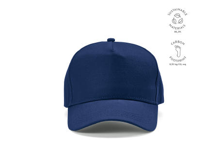 Hendrix Kappe recy.Baumwolle 280 g/m². Metall-Schnallenverschluss Werbeartikel