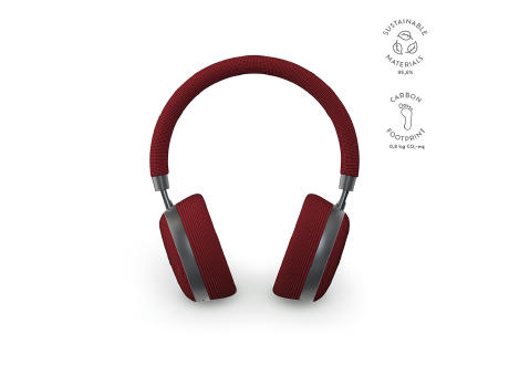 Product image Bell Kopfhörer aus rABS und Bambus, 500 mAh. 20 Stunden Wiedergabezeit Werbeartikel