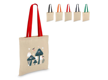 Product image Tragetasche aus Baumwolle OEKO-TEX® 38 x 42cm 140g/m² bedrucken