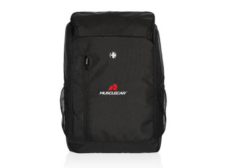 Swiss Peak AWARE™ Easy Access 15.6" Laptop-Rucksack bedrucken