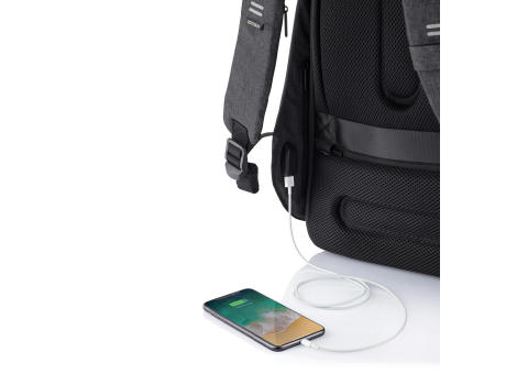 Bobby Hero Small Anti-Diebstahl-Rucksack bedrucken