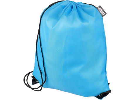 rPET 210D Polyester Rucksack mit Kordelzug Calix Werbeartikel