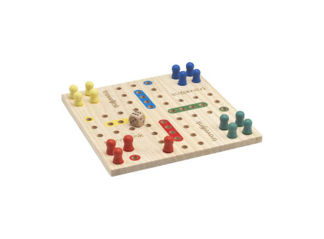 Ludo Wooden Game Spiel Werbeartikel