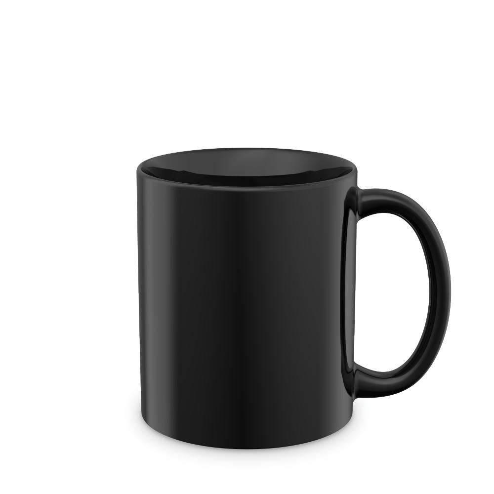 Product image Mahlwerck Form 791 Keramiktasse Sublimation schwarz Werbeartikel