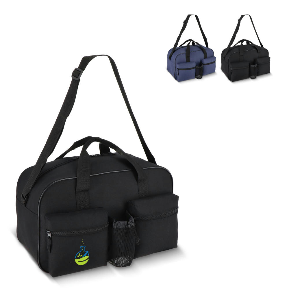 Product image R-PET 600D Sport- und Reisetasche 46 x 21 x 27,5 cm 25 l Werbeartikel