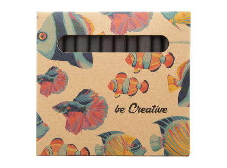 Product image Individuelles Wachsmalstifte-Set (12 Stk.) Craxon 12 Eco Werbeartikel