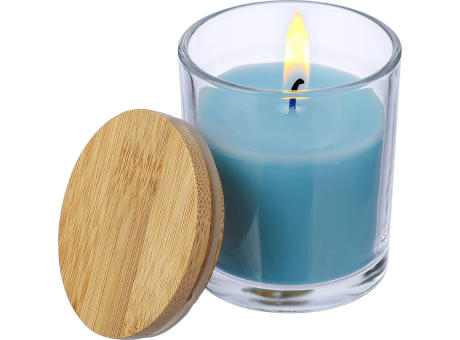 Glaskerze Riven Werbeartikel