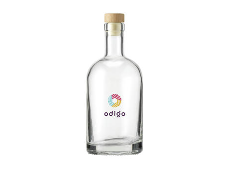 Product image Helsinki Water Bottle Wooden Cork Stopper 700 ml Werbeartikel