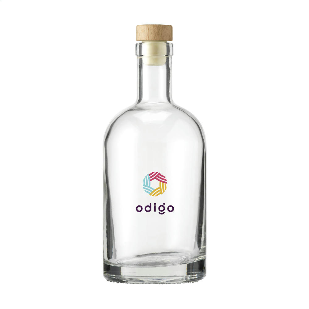 Product image Helsinki Water Bottle Wooden Cork Stopper 700 ml Werbeartikel