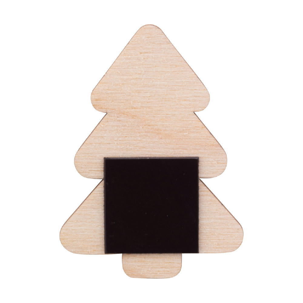 Individueller Weihnachts-Kühlschrankmagnet, Weihnachtsbaum Woofri Xmas Werbeartikel