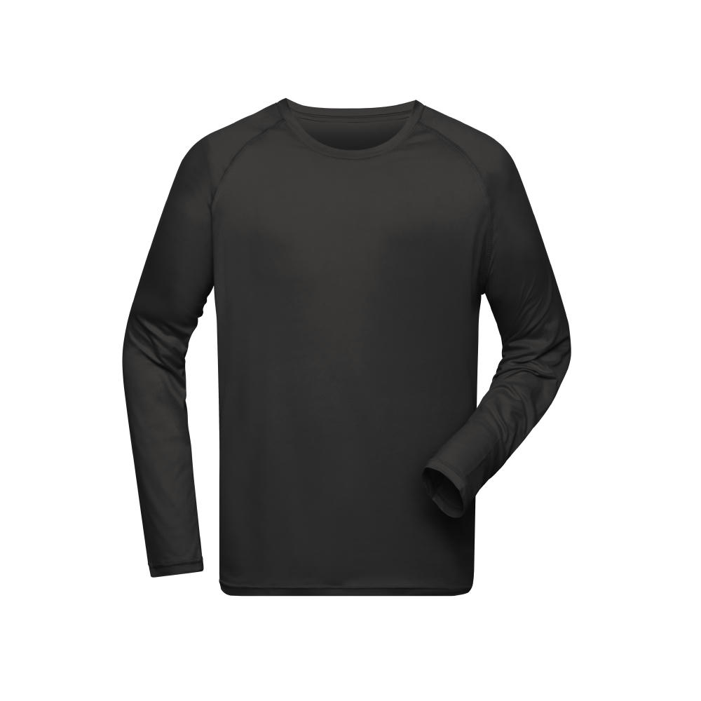 Product image Men's Sports Shirt Long-Sleeved - Langarm Funktionsshirt aus recyceltem Polyester für Sport und Fitness Werbeartikel