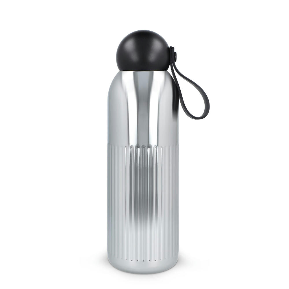 Product image Sagaform Tekla Stahlisolierflasche Chrom (recycelt) 500 ml Werbeartikel