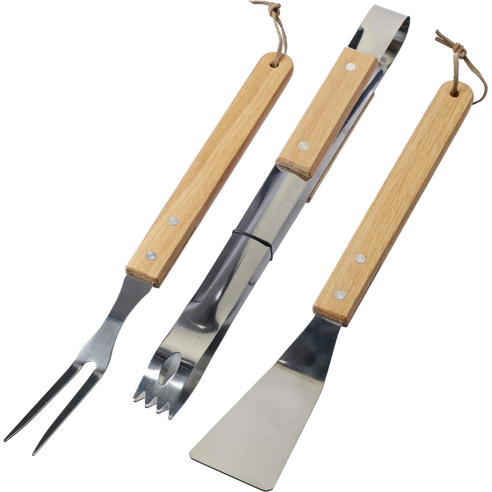 Product image Grill-Set aus Edelstahl Kaitlyn Werbeartikel
