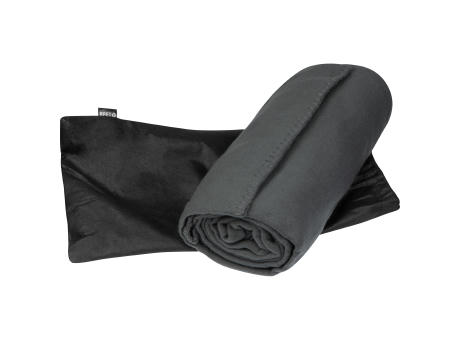 Fleece Decke aus recycelten Kunststoffen  Werbeartikel