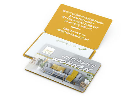 Haftnotiz Multi-Card Bestseller, mikroperforierter Umschlag Werbeartikel
