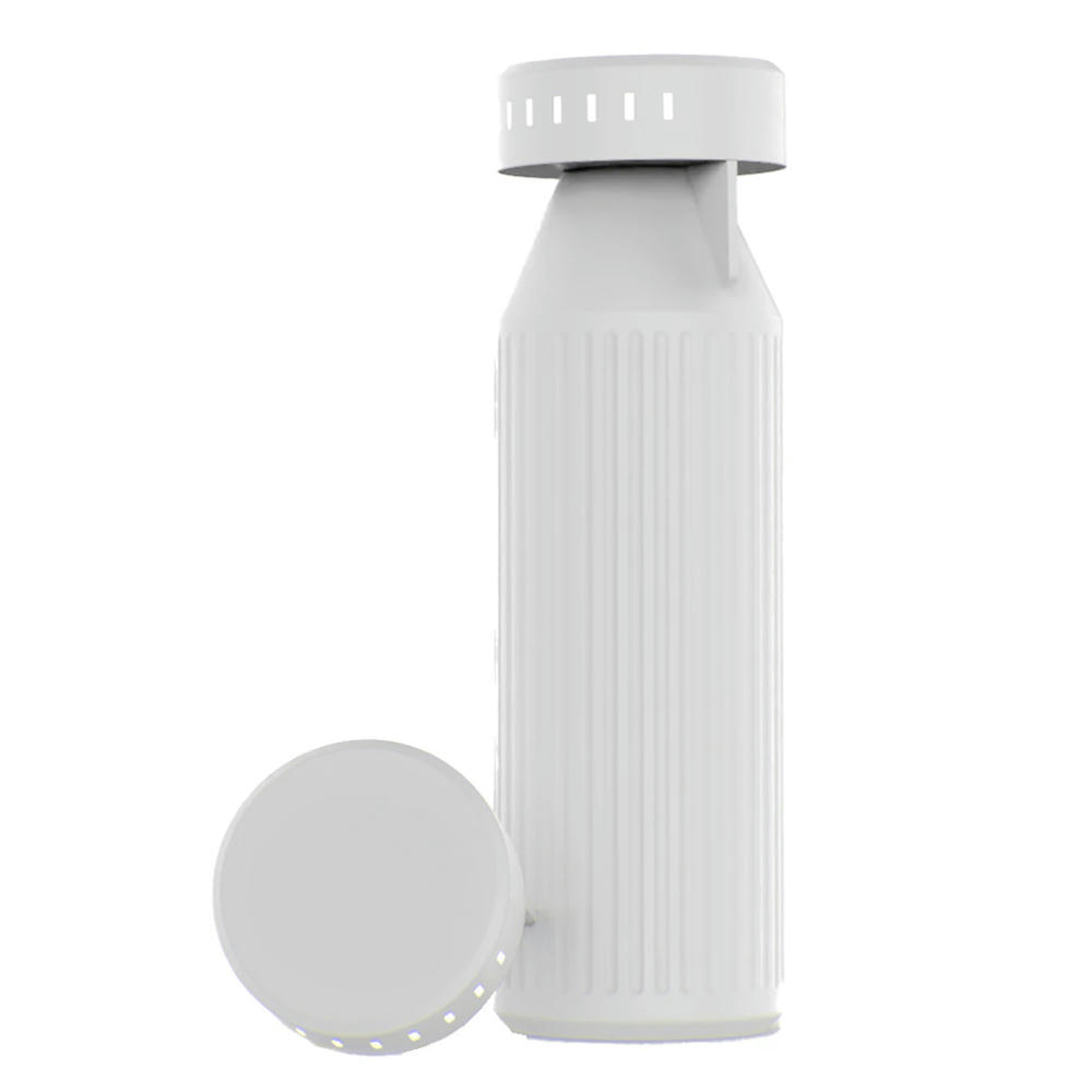 Timeos Trinkflasche aus recy.Edelstahl, 690 ml. Mit LED-Erinnerung Werbeartikel