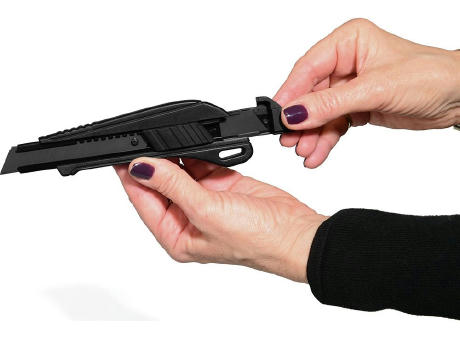 Cuttermesser "Concept Cut schwarz" Werbeartikel