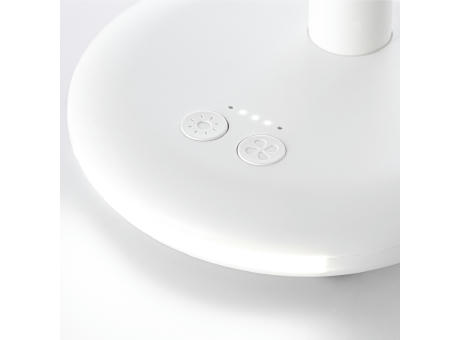 Wiederaufladbarer Ventilator mit Licht REEVES-DESKSTREAM Werbeartikel