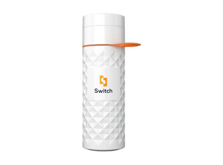 Join The Pipe Nairobi Ring Bottle White 500 ml Flasche Werbeartikel