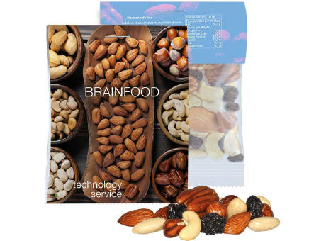 Product image Studentenfutter, ca. 15g, Express Midi-Tüte mit Werbereiter Werbeartikel