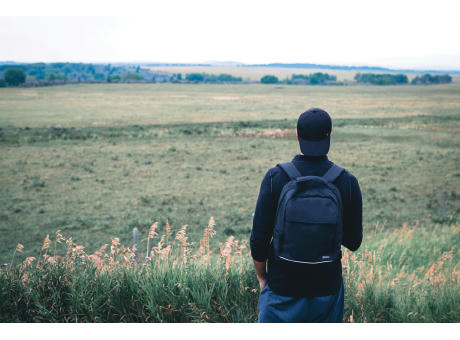 Swiss Peak Brooke AWARE™ 15,6" Laptop-Rucksack aus rPET bedrucken