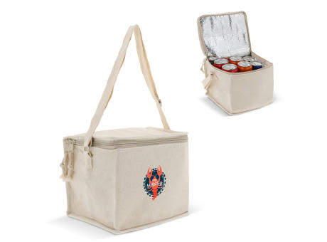 Product image Kühltasche mit einer Ausssenhülle aus baumwolle 22x18x18cm bedrucken