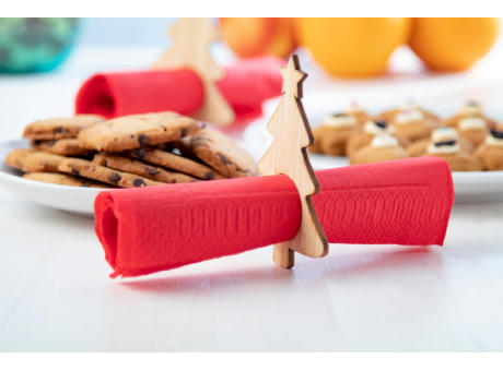 Serviettenringset Julmiddag Werbeartikel