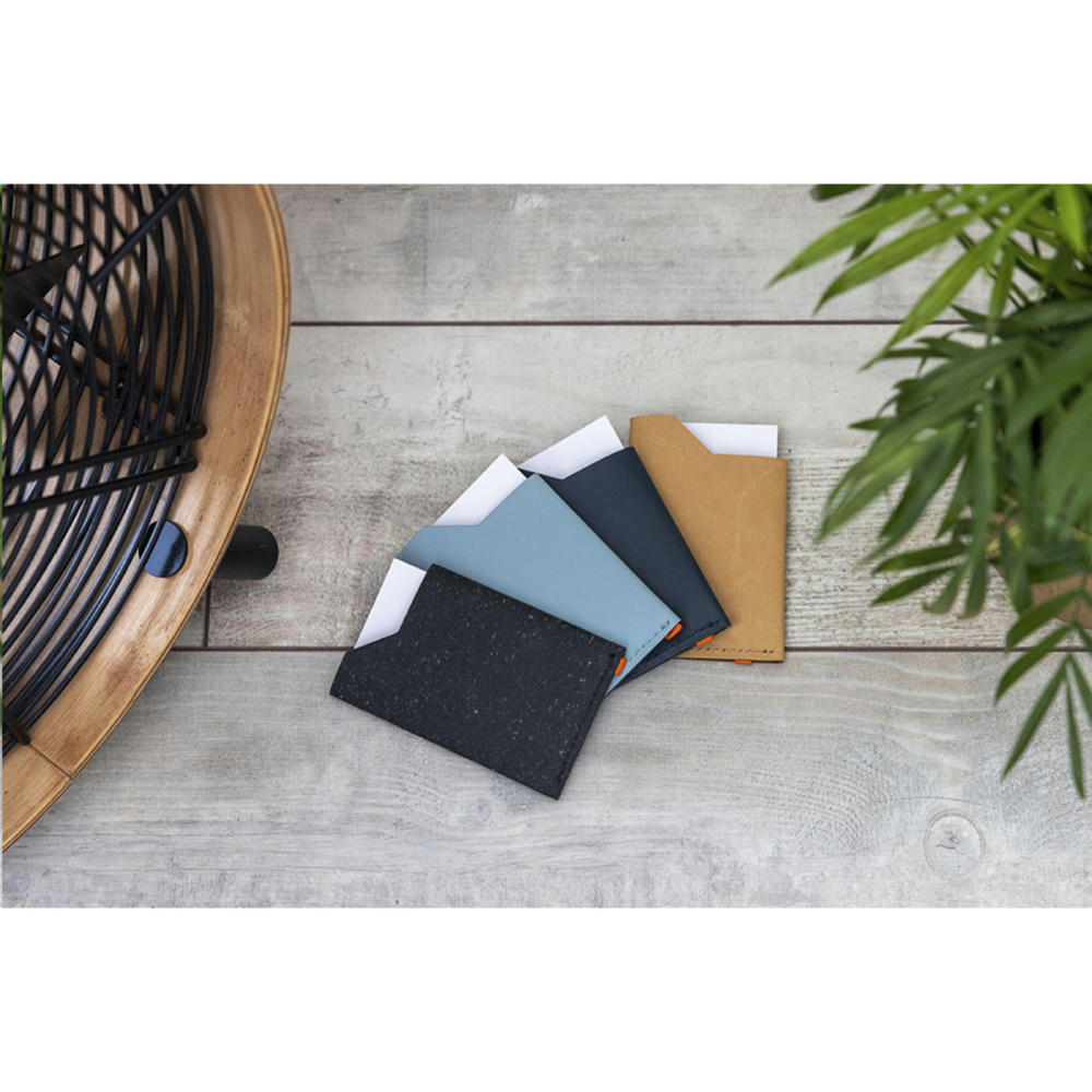 Recycled leather cardholder Kartenhalter Werbeartikel