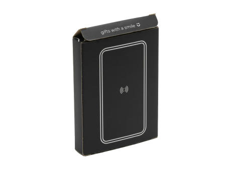 Boru Bamboo RCS Recycled ABS Powerbank Wireless Charger Werbeartikel