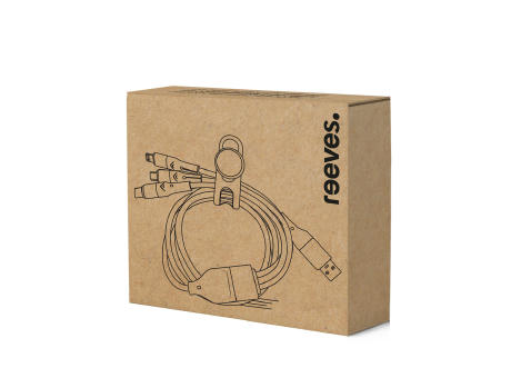 6-in-1 Ladekabel REEVES-CONVERTICS TRIPLE bedrucken