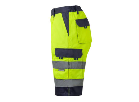 VL HADES. Zweifarbige Bermudashorts mit mehreren Taschen (210 g/m²), aus Baumwolle (20%) und Polyester (80%) Werbeartikel