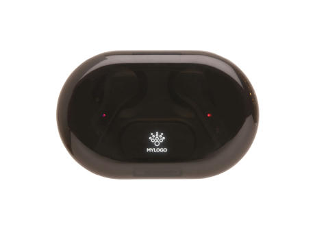 Light-Up Logo TWS Ohrhörer in Ladebox Werbeartikel