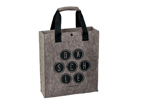 Polyesterfilz Shopper bedrucken