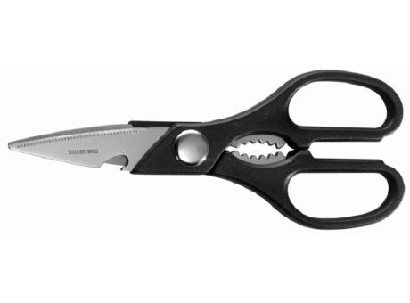 Product image Metmaxx® Schere "MetallPoint" schwarz Werbeartikel