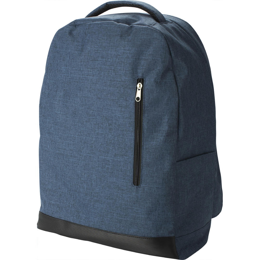 Polyester rPET (600D) Rucksack Celeste Werbeartikel