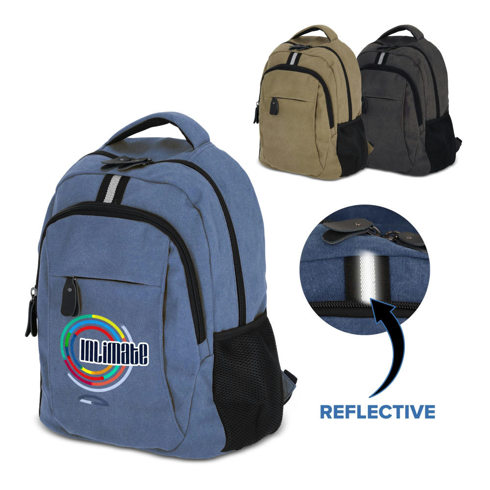 Product image Rucksack Harper aus recyceltem Baumwoll-Canvas Werbeartikel