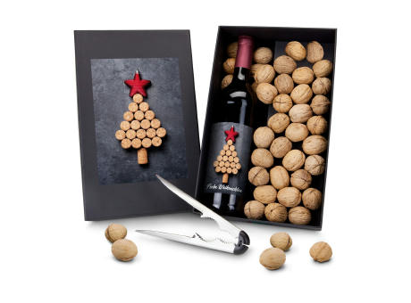 Product image Geschenkset / Präsenteset: Wein-Ge-Nüsse Werbeartikel