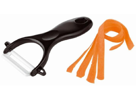 Product image Metmaxx® Keramikschäler "KitchenCut" schwarz Werbeartikel