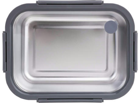 WAVE Mikrowellenfähiger Edelstahlcontainer 1250 ml Werbeartikel