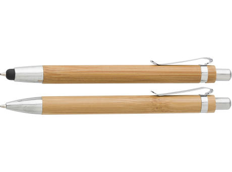 Kugelschreiber-Set aus Bambus Darlene Werbeartikel