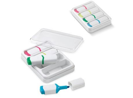 Product image Textmarkter Set 4St. 75mm Werbeartikel