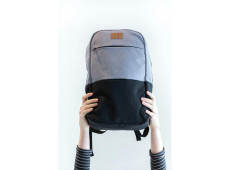 Moderner 15.6" USB & RFID Laptop-Rucksack, PVC-frei bedrucken
