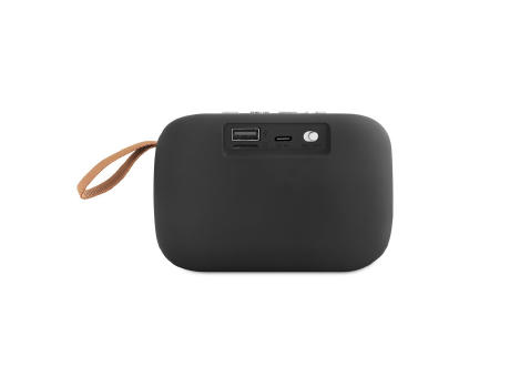 GANTE. Lautsprecher 3W mit 2 Stunden Akkulaufzeit aus Polyester und ABS Werbeartikel