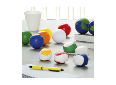 StressGlobe Ø 6,5cm Stressball Werbeartikel