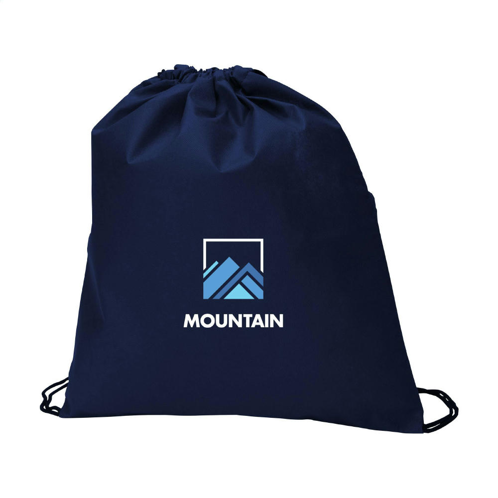 Non-Woven Promobag GRS RPET (80 g/m²) Rucksack Werbeartikel