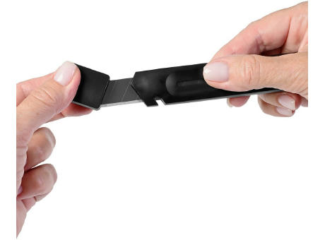 Cuttermesser "Superior Cut schwarz" Werbeartikel