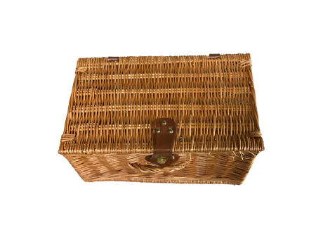 Geschenkset / Präsenteset: Mediterrane Vielfalt, Weidenkorb mit 7 Spezialitäten Werbeartikel