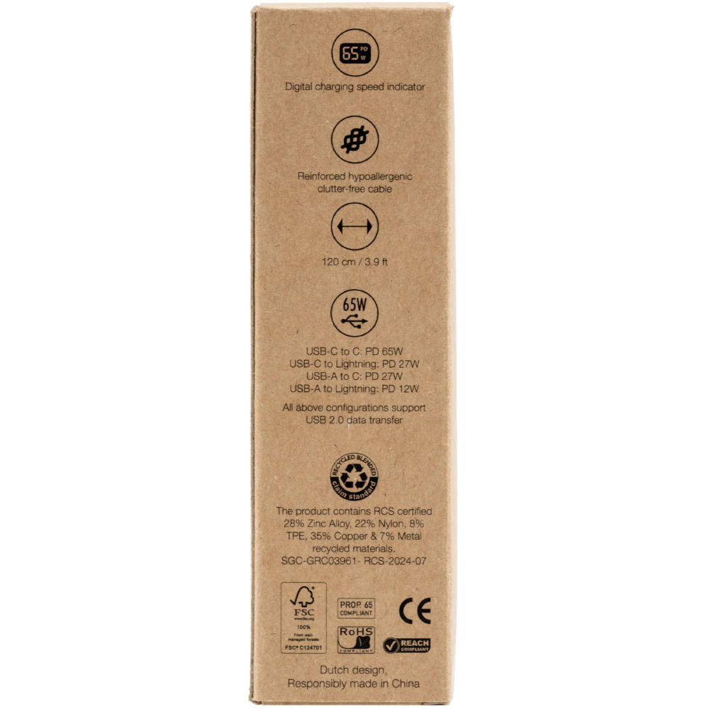 BrandCharger Thor Eco Ladekabel Werbeartikel
